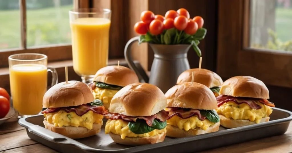 breakfast sliders hawaiian rolls