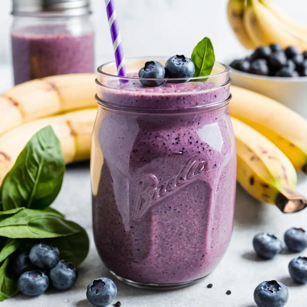 Blueberry Banana Smoothie