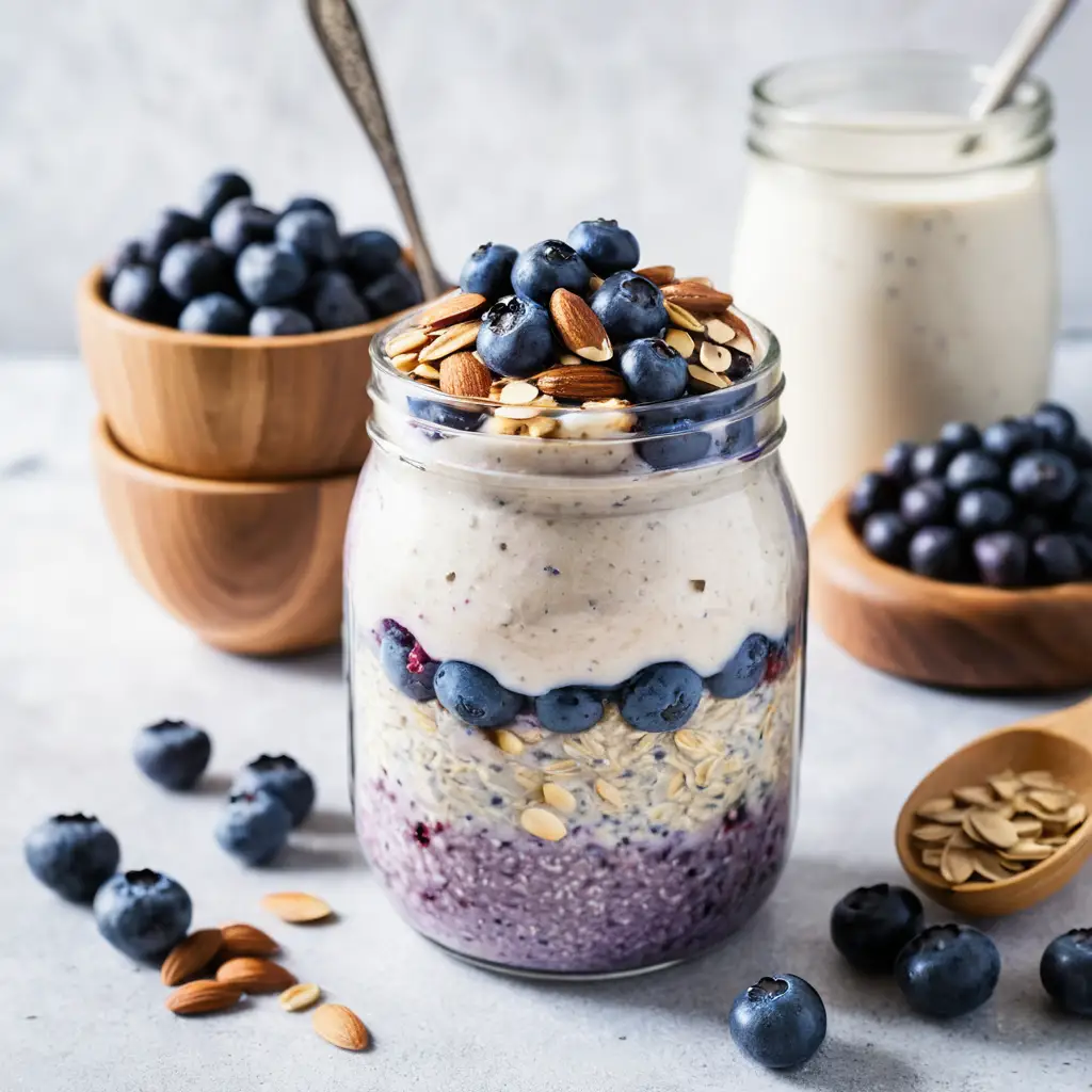 Classic Blueberry Overnight Oats