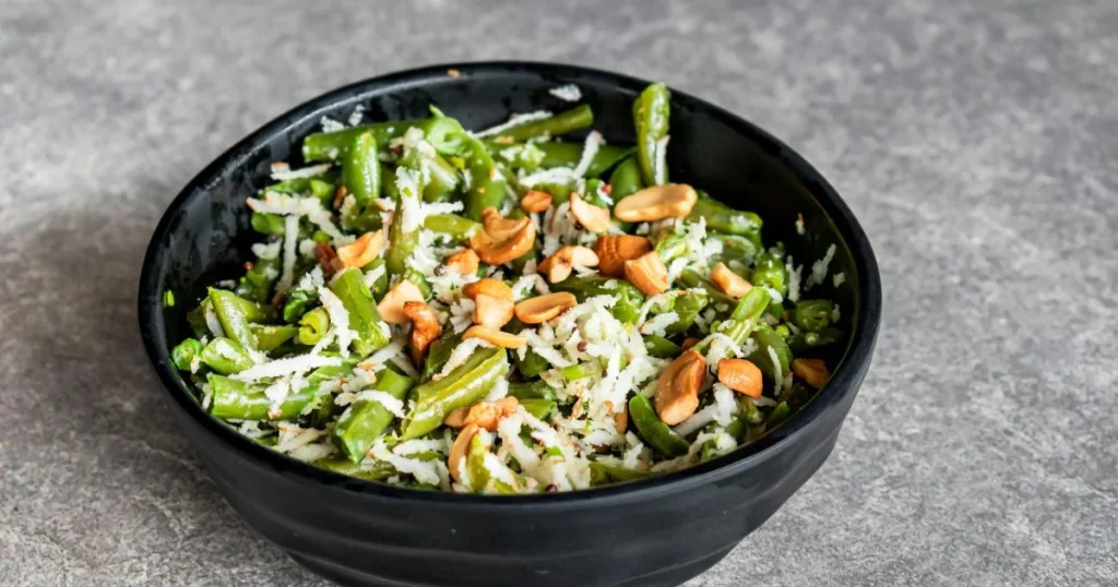 dense bean salad