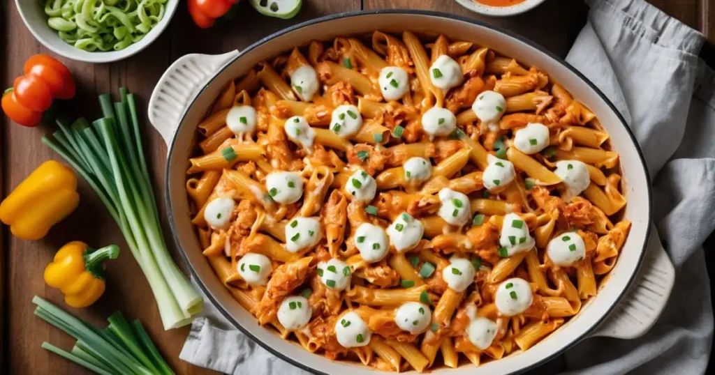 buffalo chicken pasta recipe