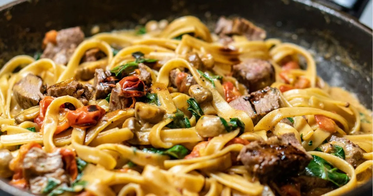 steak pasta recipes