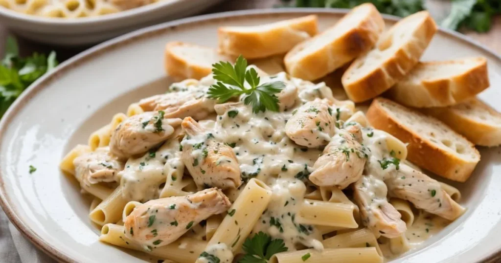 chicken spinach pasta