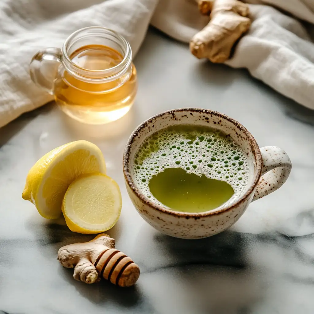 Served Japanese Mounjaro recipe drink