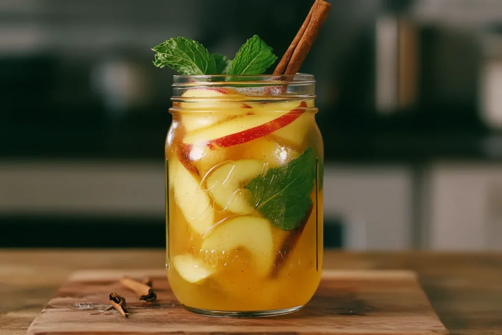 stirring 4 ingredient Mounjaro drink