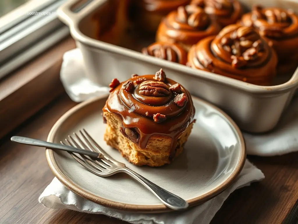 Delicious Apple Pecan Sticky Buns for Thanksgiving Morning