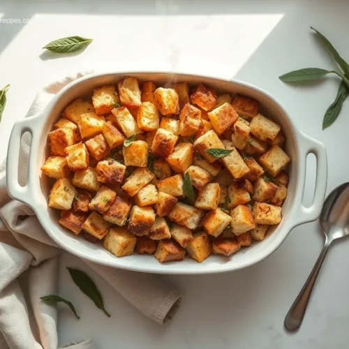 Delicious Quick 30-Minute Homemade Stuffing for any meal