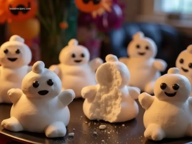 Pulling apart a gooey Ghostbusters Stay Puft marshmallow