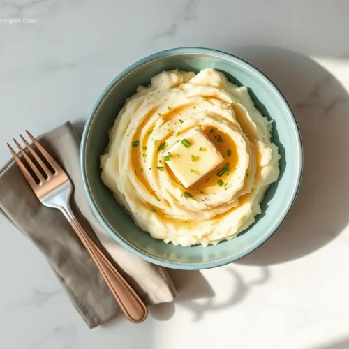 Delicious Dairy-Free Vegan Mashed Potatoes with chives