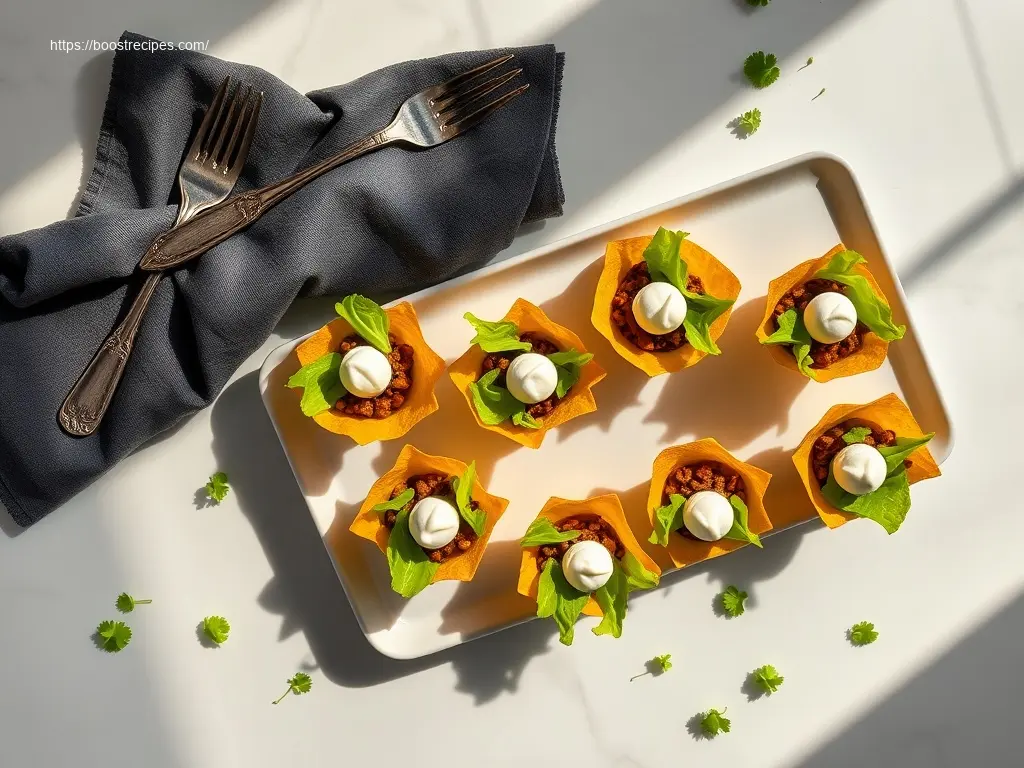 Creepy Taco Cups for a Halloween party