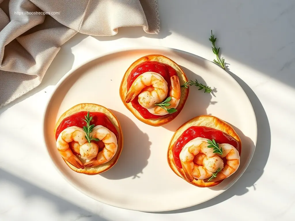 Delicious Shrimp Sliders with Festive Cranberry Mayo