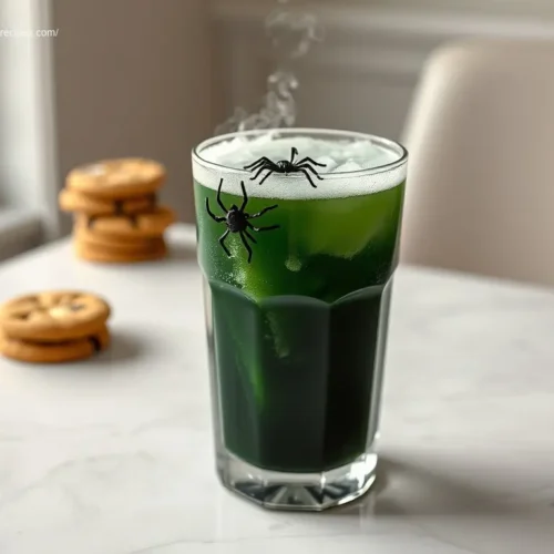 Witches Brew Punch in a festive bowl