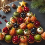 A vibrant display of holiday treats, highlighting diverse catering ideas food.