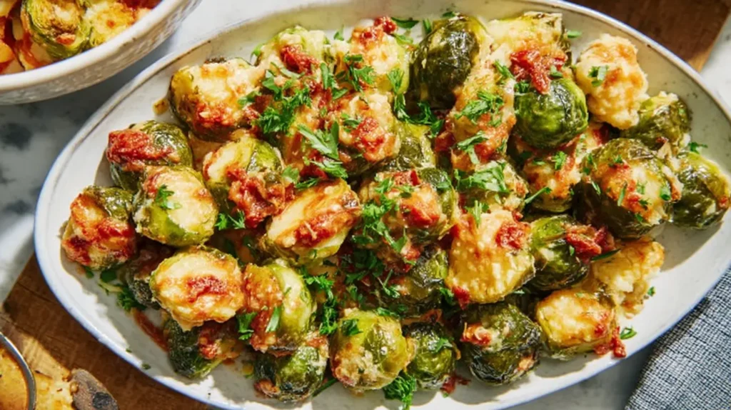 Different types of flavorful side dishes arranged on a table.