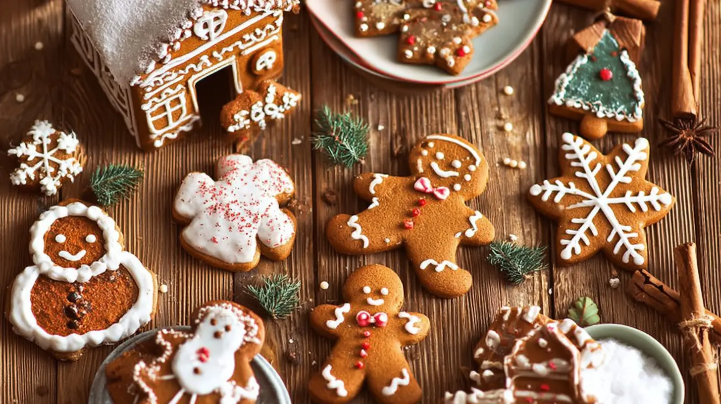 Festive baking recipes for holiday treats, perfect for sharing.
