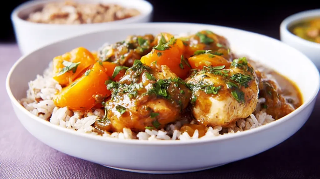 An appetizing selection of Peruvian recipes on a table.