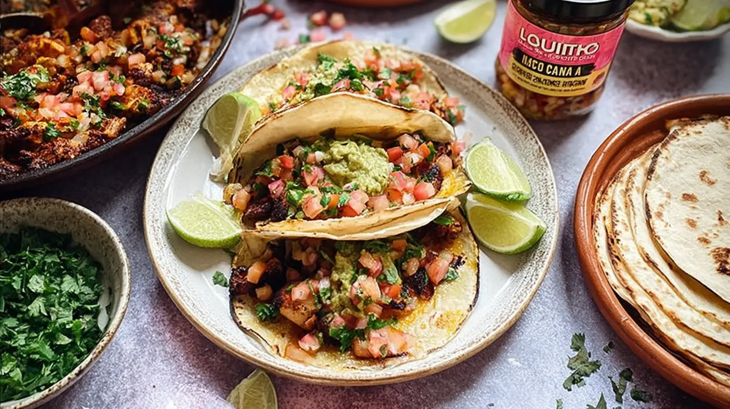 Collection of colorful dishes, illustrating accessible Mexican food recipes for home cooks.