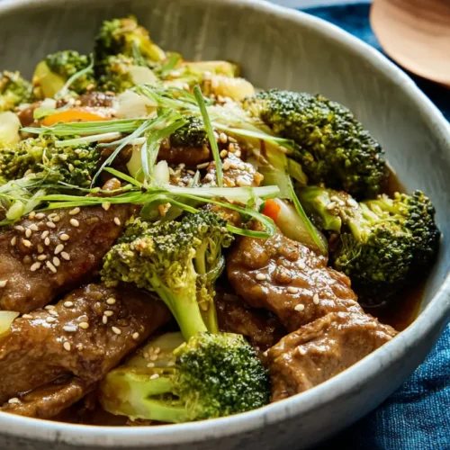 A simple healthy dinner recipe at home, featuring fresh ingredients.