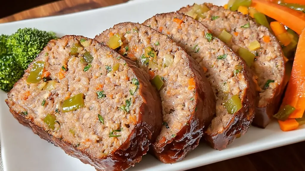 Closeup of ground turkey and mixed vegetables stir-fried to perfection.